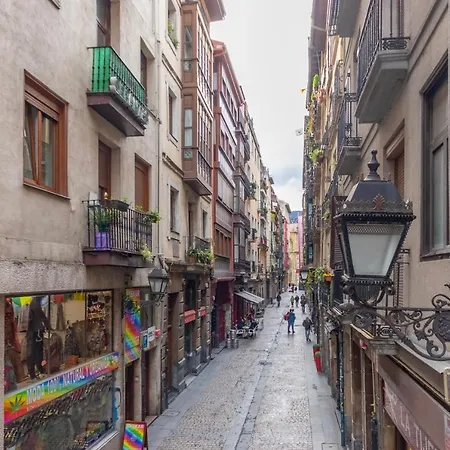 Precioso Apartamento Con Entrada Autonoma En El Casco Viejo Bilbao Exterior photo